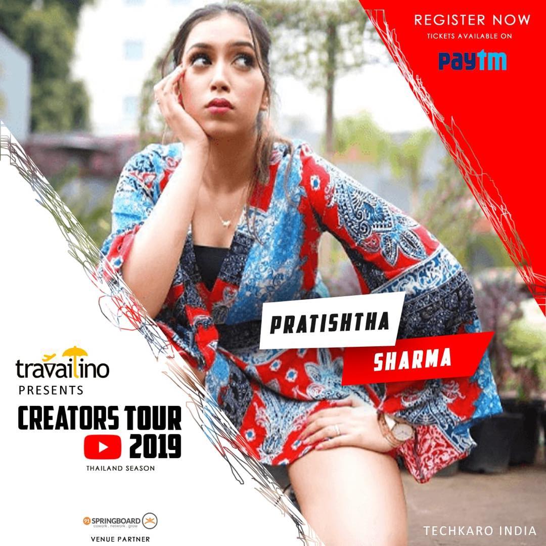 Pratishtha Sharma creators tour 
