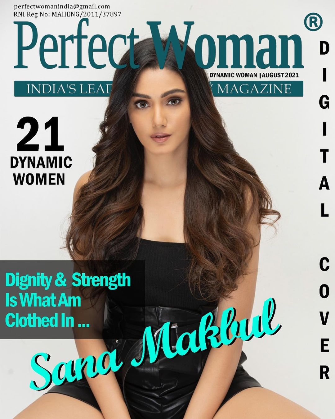 Sana Makbul magazine cover