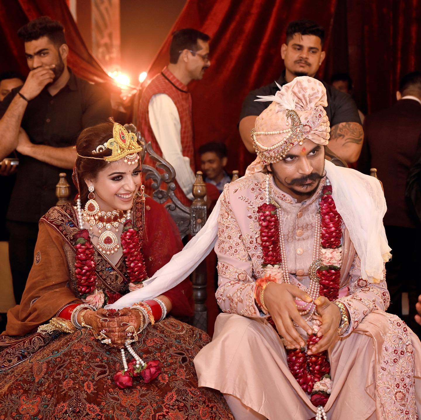Mahi Gaur Marriage photo
