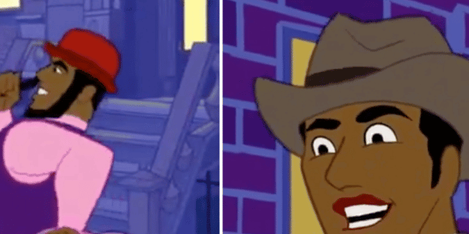 Animan axel in Harlem meme Video