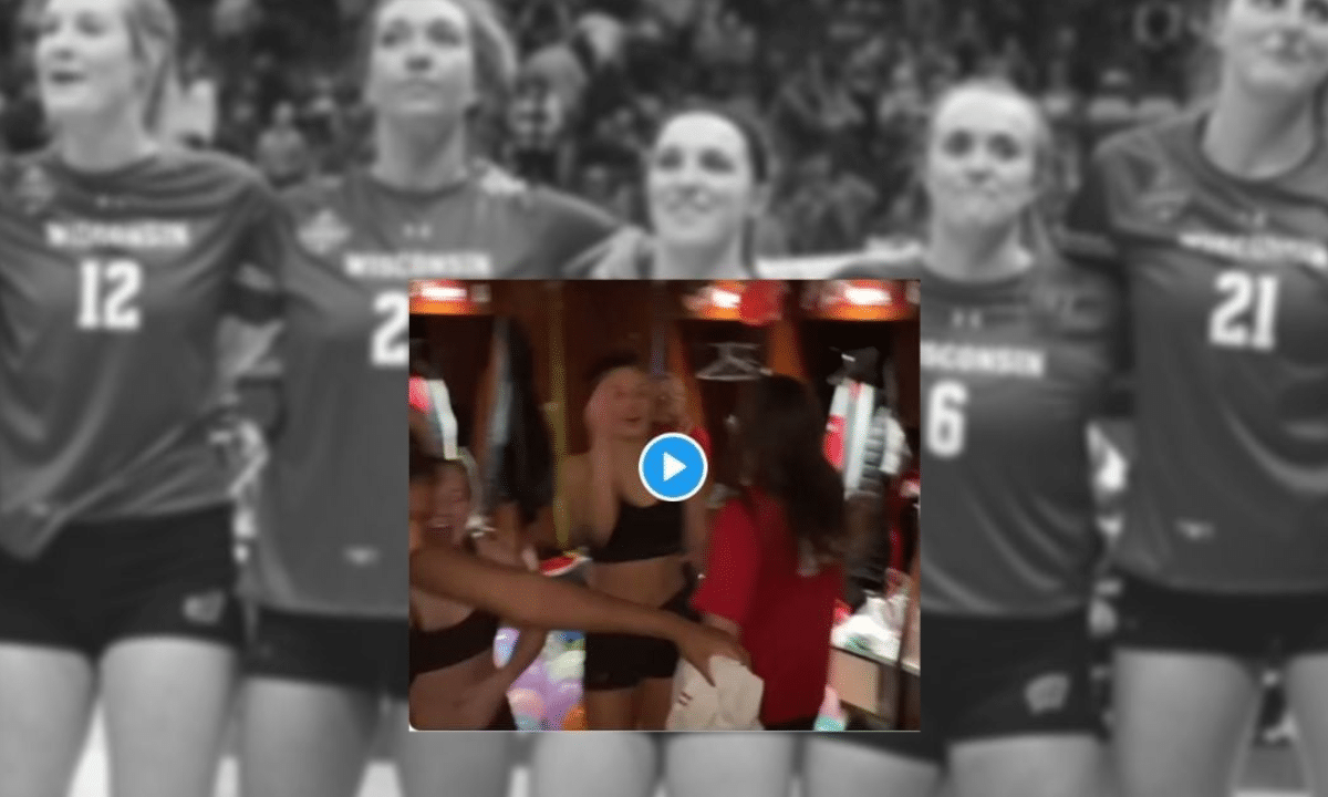 Wisconsin volleyball team leaked video